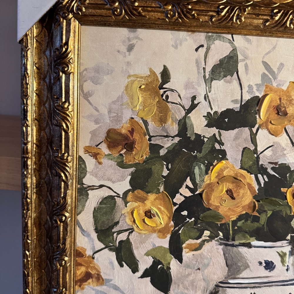 16"x20" Floral Painting Wall Art - designed with Studio McGee - Picture 10 of 15
